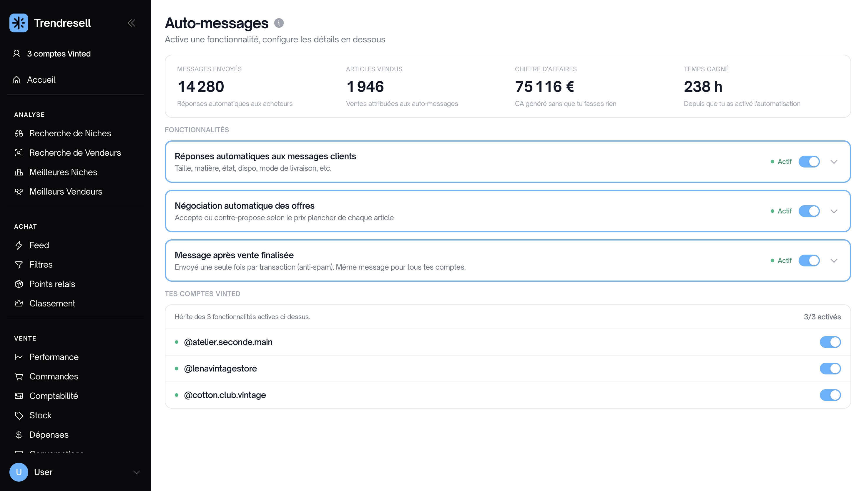 Multi-comptes